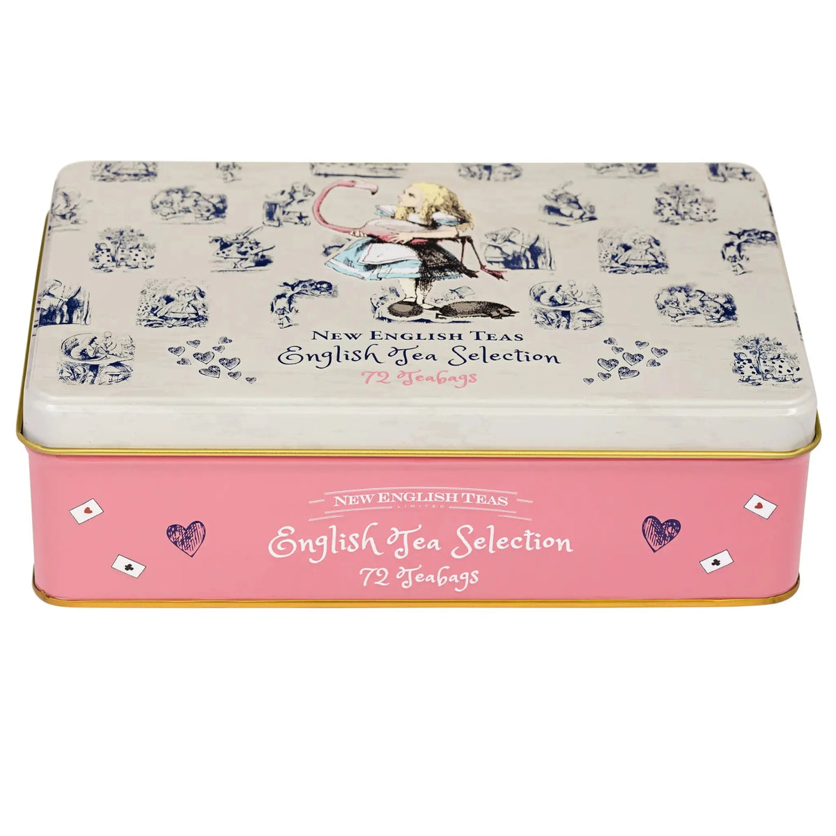 Vintage Alice in Wonderland Selection Tin Tea Gift 72 Teabags