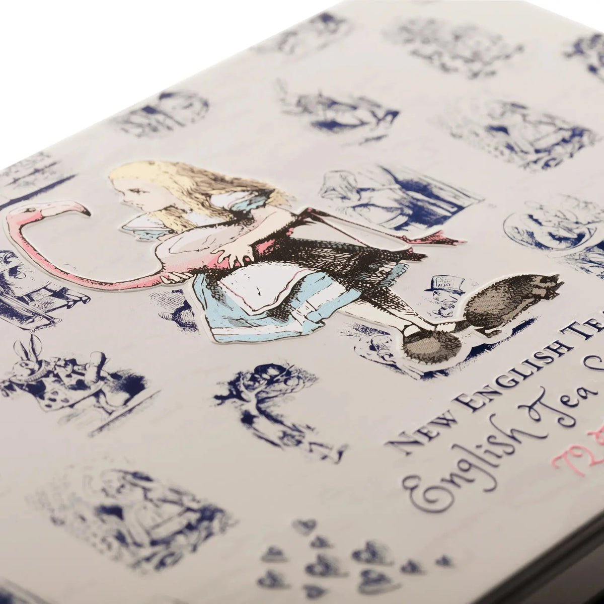 Vintage Alice in Wonderland Selection Tin Tea Gift 72 Teabags