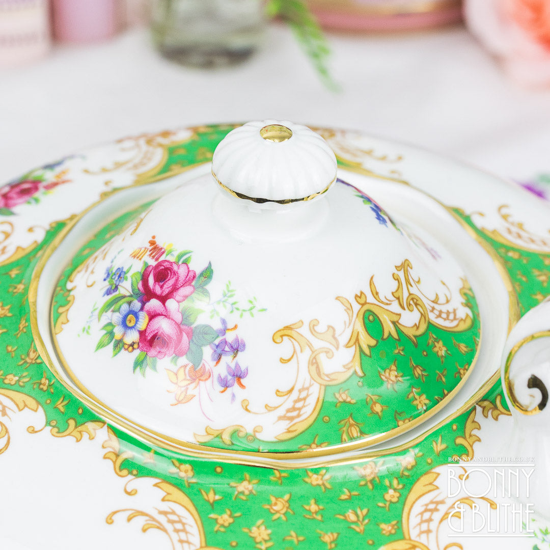 Paragon Rockingham Green Large Teapot
