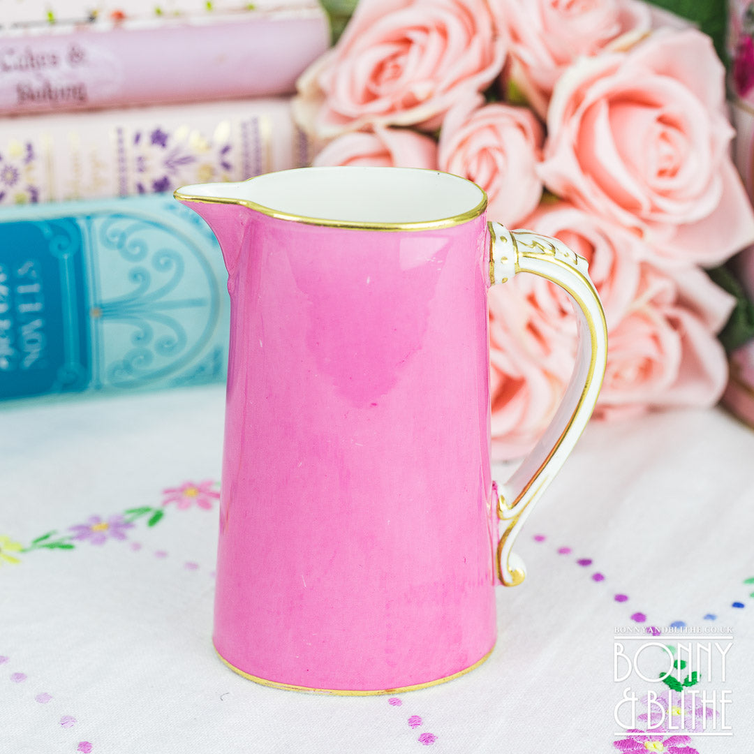 Antique Pink Milk Jug