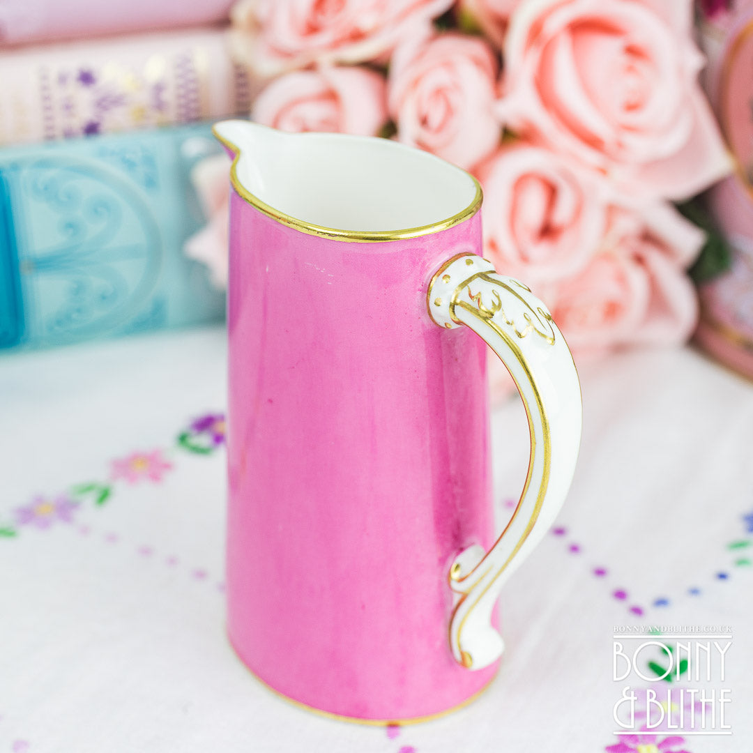 Antique Pink Milk Jug