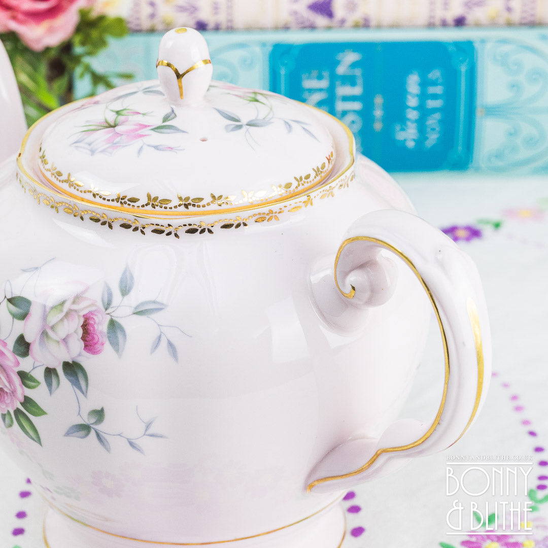 Royal Tuscan Pink Rose Teapot
