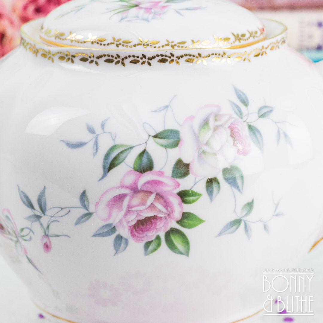 Royal Tuscan Pink Rose Teapot