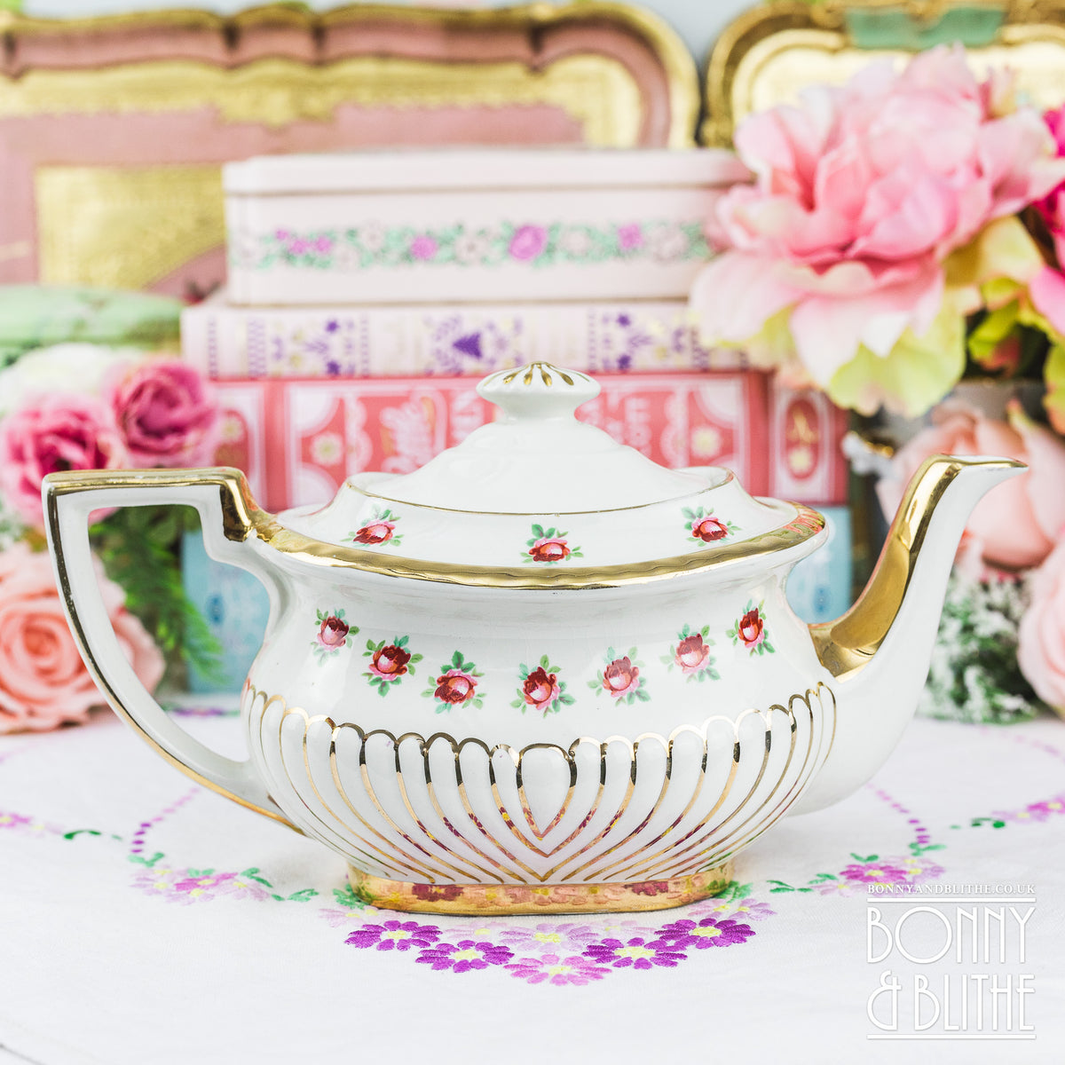Gibsons Rosebud Teapot