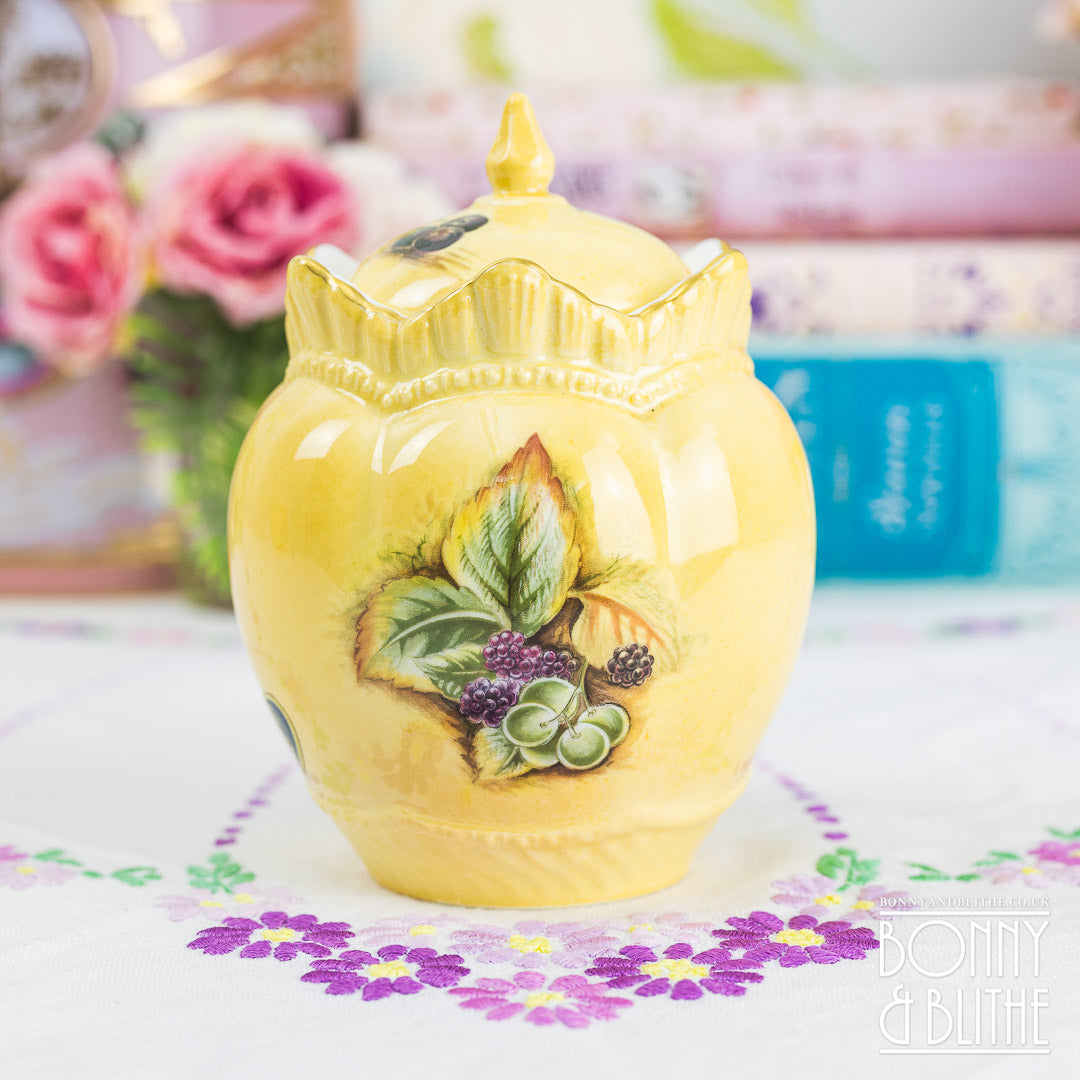Aynsley Orchard Gold Ginger Jar