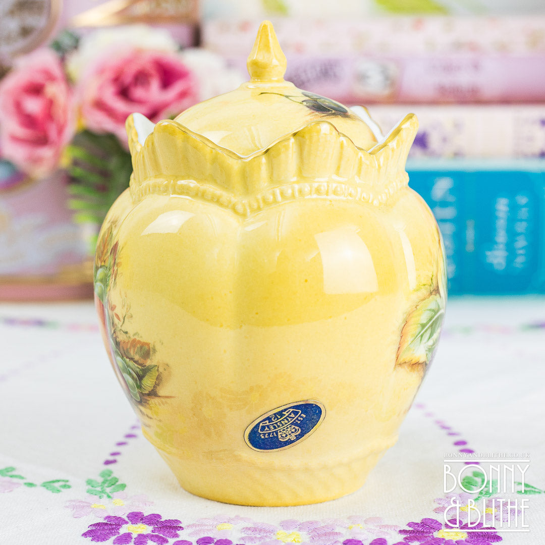 Aynsley Orchard Gold Ginger Jar