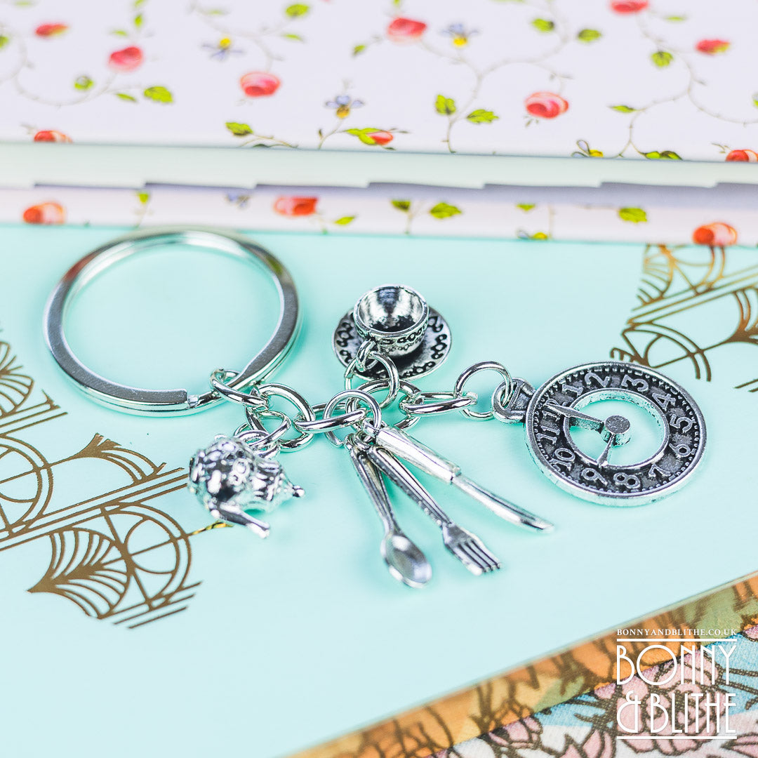 Afternoon Tea Charm Keychain