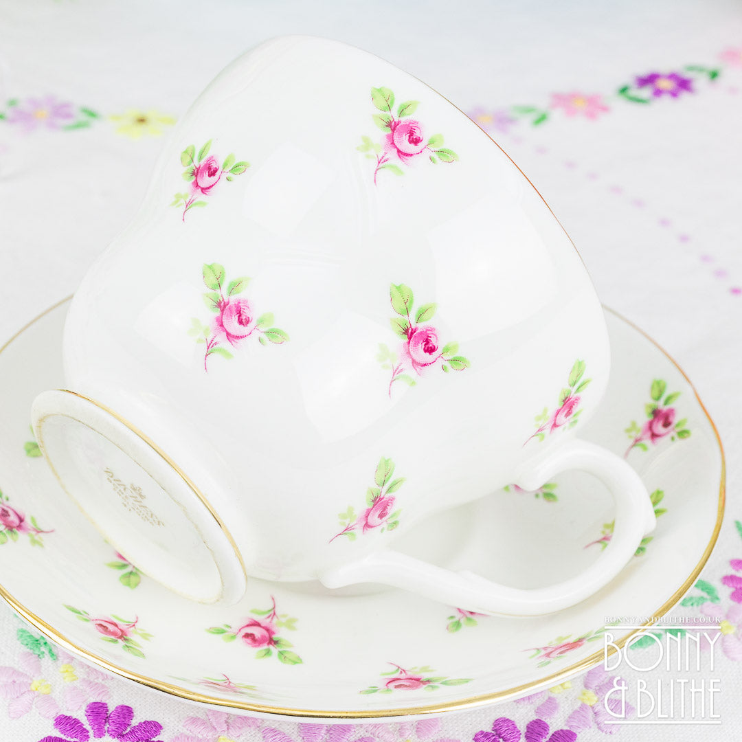 Duchess Rosebud Breakfast Cup and Saucer