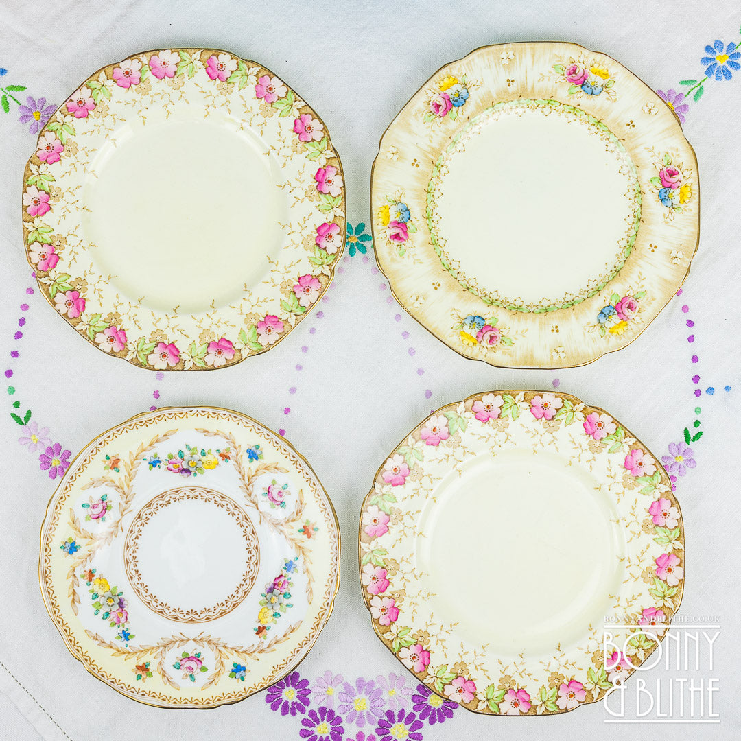 Vintage side hotsell plates