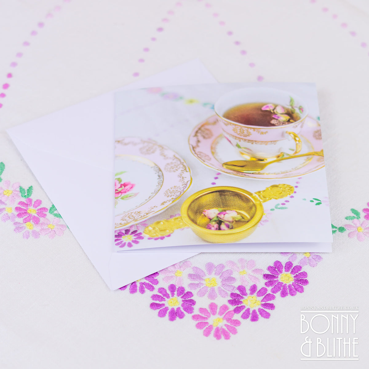 Notecards Rose Tea
