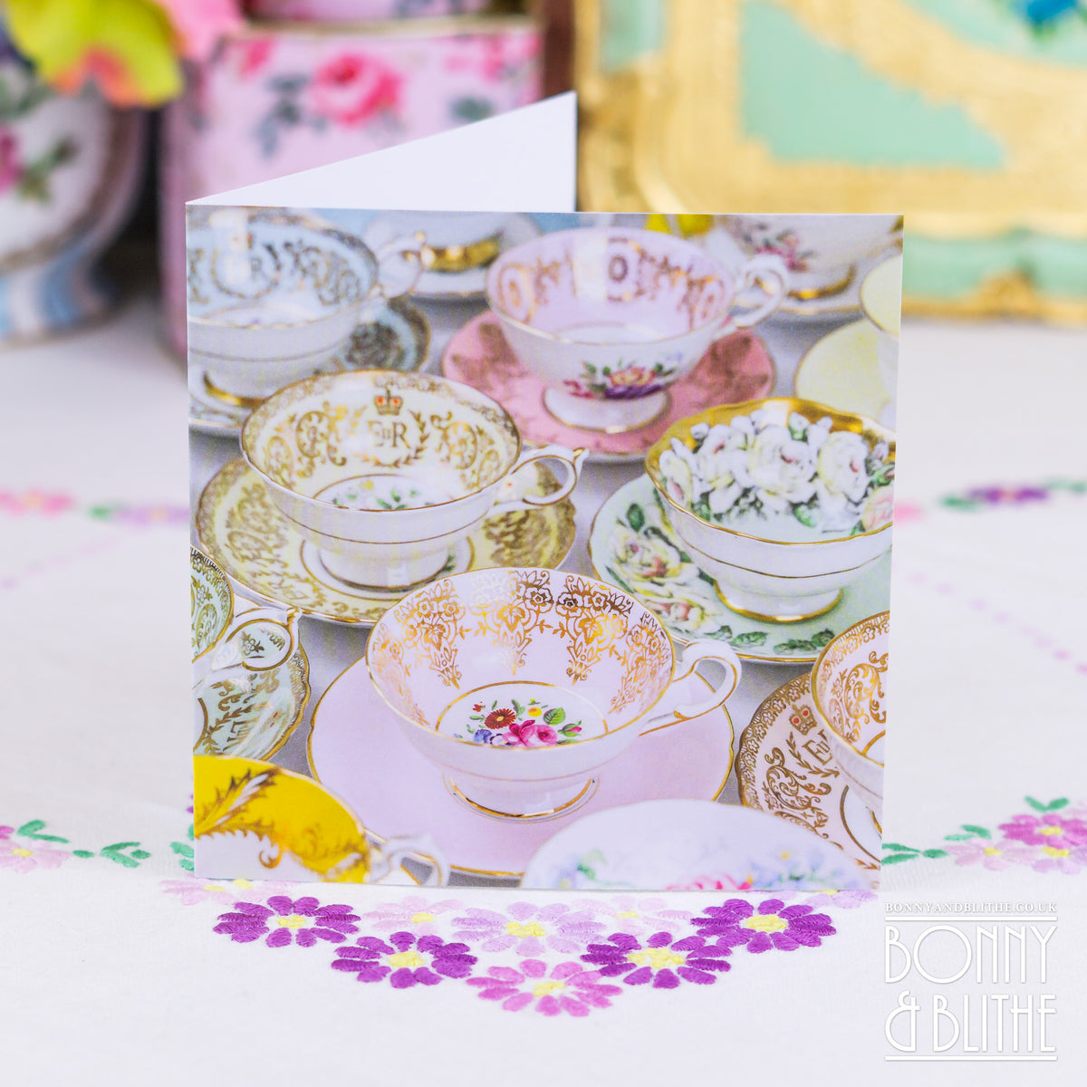 Notecards Vintage Teacups