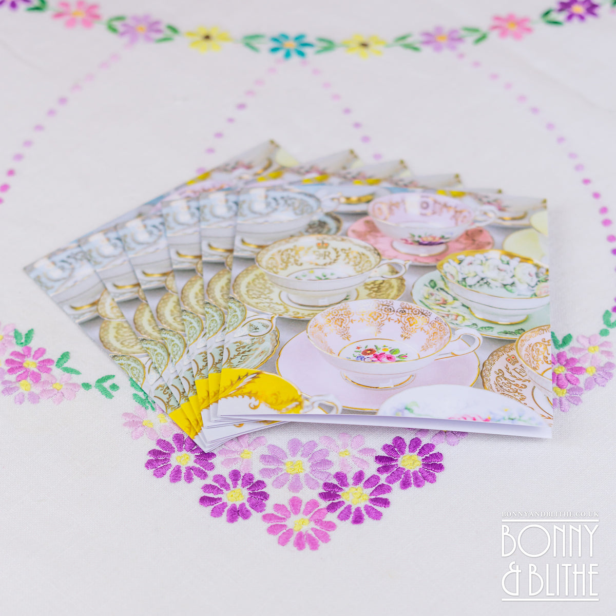 Notecards Vintage Teacups