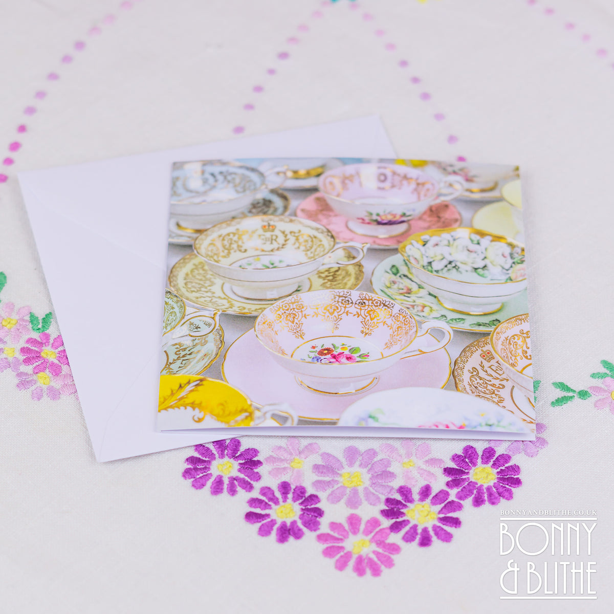 Notecards Vintage Teacups