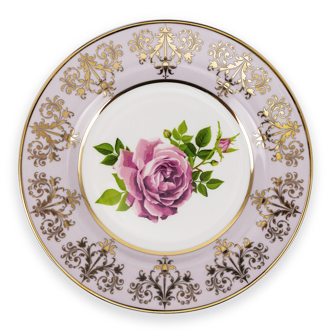 Princess Vintage Style Bone China Teacup Set Lilac | Pink Cabbage Rose