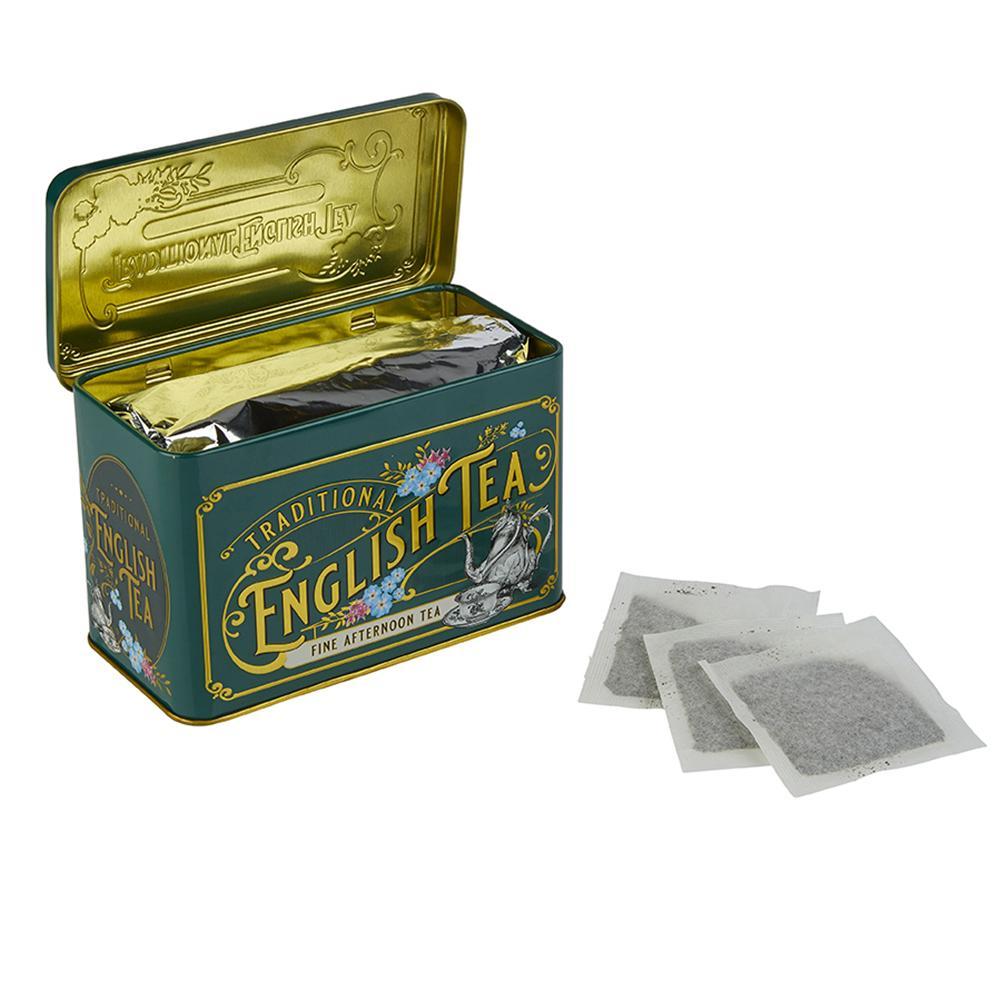 Vintage Victorian Tea Tin 40 English Afternoon Teabags