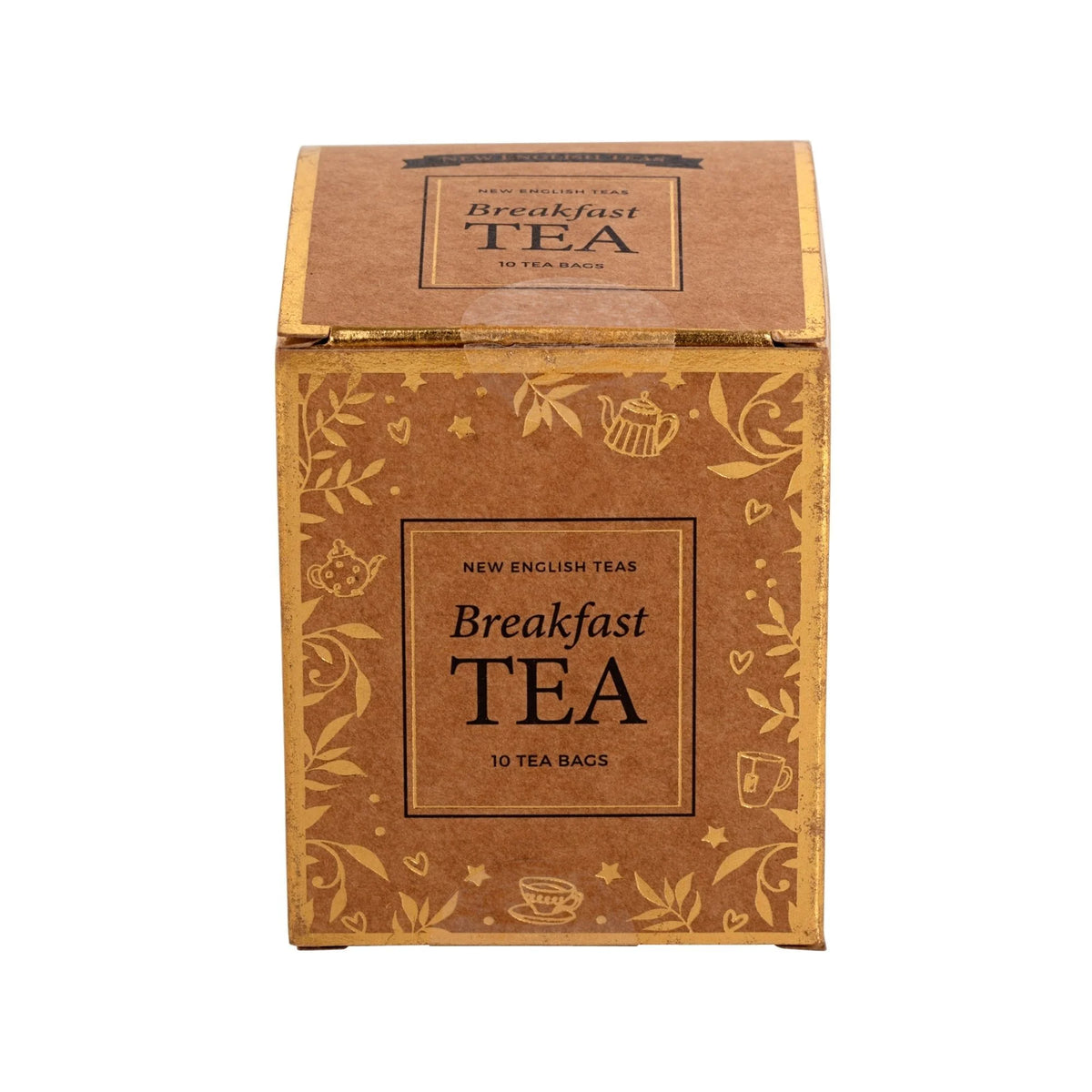 English Breakfast Tea Mini Gift Box 10s - Kraft Brown