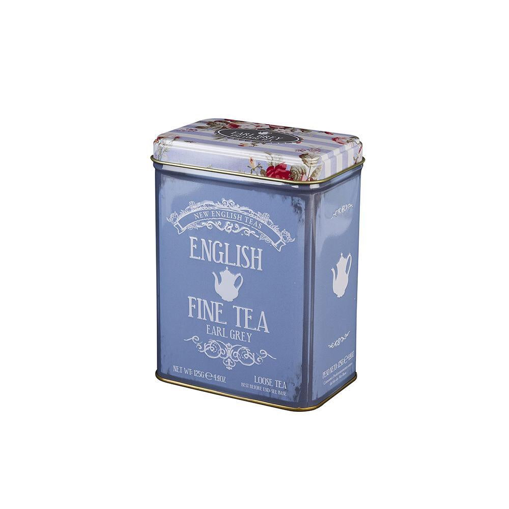 English Fine Tea Tin - Loose Leaf Earl Grey