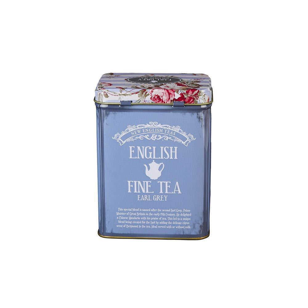 English Fine Tea Tin - Loose Leaf Earl Grey