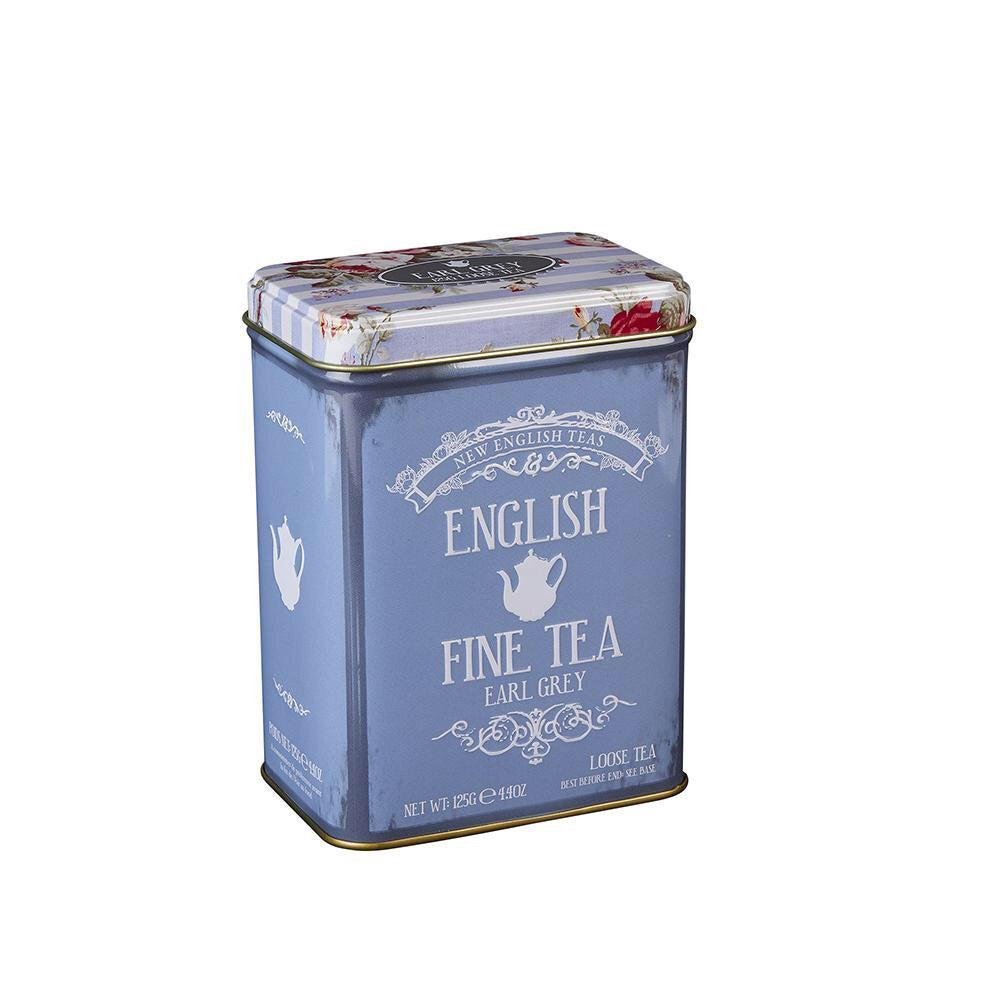 English Fine Tea Tin - Loose Leaf Earl Grey