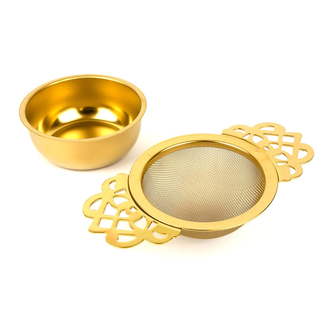 Empress Tea Strainer - Gold