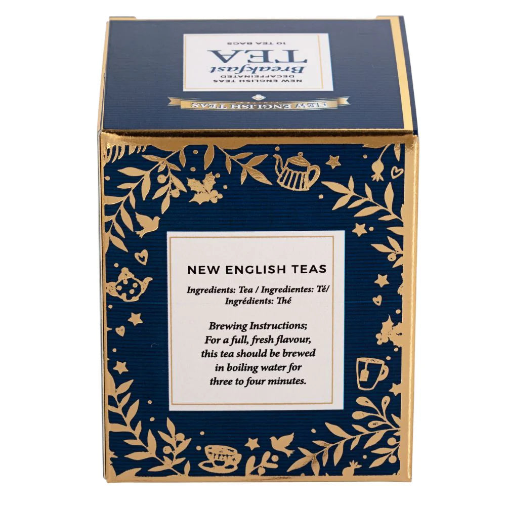 Decaffeinated Breakfast Tea Mini Gift Box 10s - Navy Blue