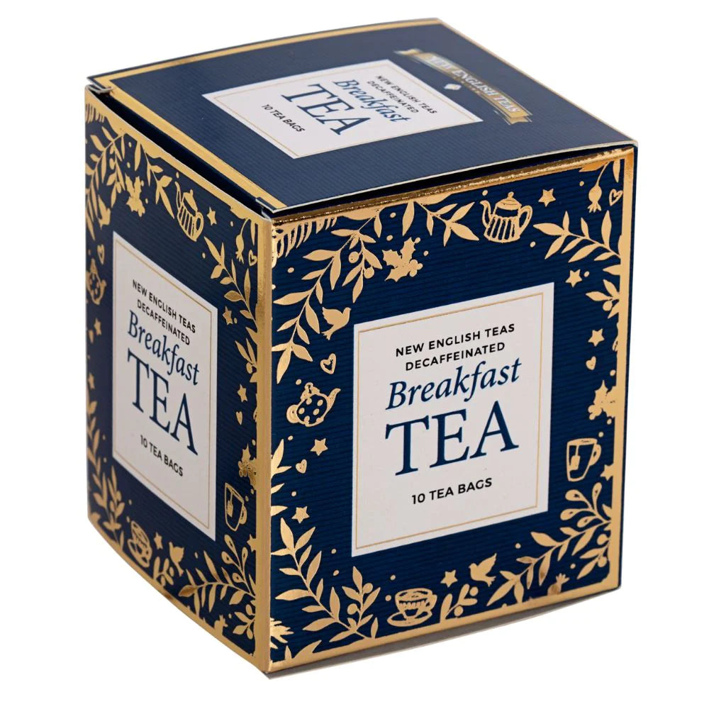 Decaffeinated Breakfast Tea Mini Gift Box 10s - Navy Blue