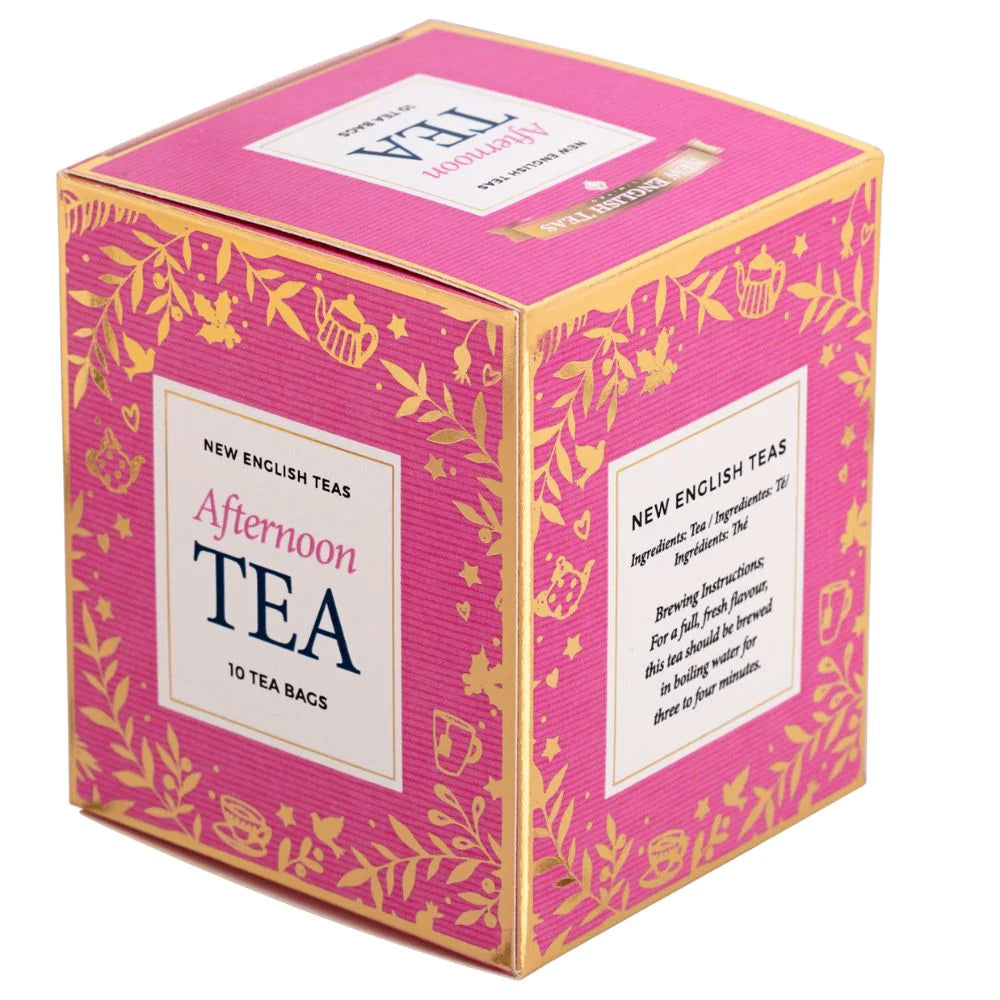 English Afternoon Tea Mini Gift Box 10s - Pink